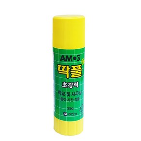 아모스 투명 딱풀e 35g x 12개입(1갑) 고체풀 접착제, 35g12개입1갑