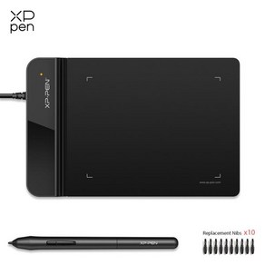 XPPEN-스타 G430S 그래 태블릿 디지털 펜 드로잉 태블릿 배터리 없는 8192 레벨 4*3 인치 5080LPI (Windows, 한개옵션0