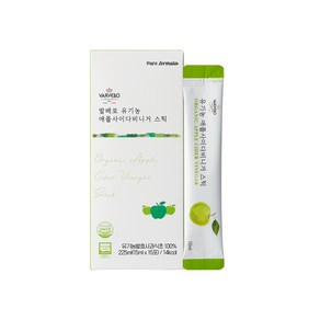 발베로 애사비 애플사이다비니거 사과 식초 스틱, 15개, 15ml