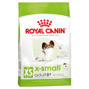 로얄캐닌 엑스스몰 어덜트 8+ 1.5kg 노령 초소형견용 작은 알갱이사료, 1개