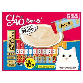 챠오츄르 고양이 간식, 참치&가다랑어, 560g, 1개