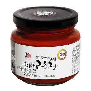 [상촌식품 웃말] (한우)소고기볶음 고추장, 250g, 1개