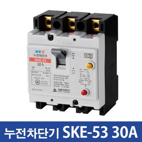 산업용 누전차단기 SKE-53 30A, 1개
