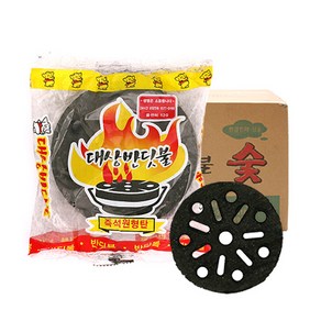 반딧불 아래로타 1박스 40개입 착화탄 바베큐 번개탄 캠핑숯 점화탄 즉석원형탄, 300g, 40개