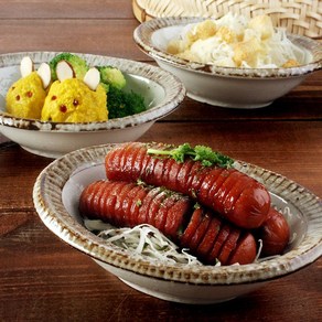 마미에 내추럴카페 미니 타원볼-15cm, 혼합색상, 1개