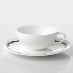 [화이트블룸] Black Edition Teacup _ Sauce, 화이트, 1개