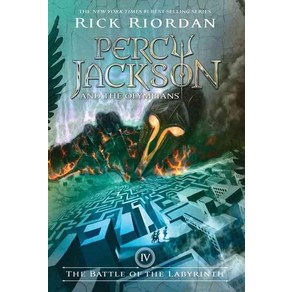 [해외도서] Pecy Jackson and the Olympians #4 : The Battle of the Labyinth, Hypeion Books