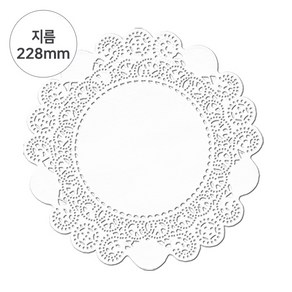 MIR [장식페이퍼] 도일리9번(25매), 1세트