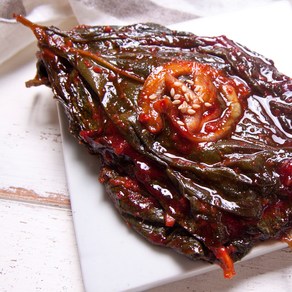 해달식품 깻잎무침 400g 밑반찬 깻잎장아찌 반찬가게 깻잎절임, 1개