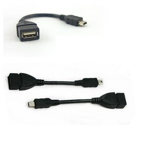 모바일 USB Mini 5핀 OTG 케이블(5핀 미니 케이블), OTG 케이블
