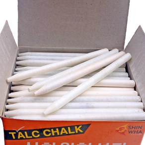 A급 원형석필 5mm 100PCS 석필 활석 초크 재단 마킹 100개 1통