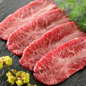 도감푸드 냉장 소고기 구이용 부채살 400g 프라임등급, 1개
