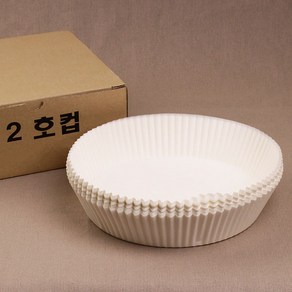 달곰베이킹 주름케익유산지컵(일체형), 2호, 1개