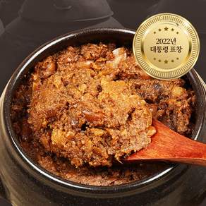 (시골마당) 국산콩 이승희 명인 집 된장, 500g, 1개