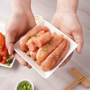 [HACCP인증] 백명란젓갈 1kg (500g x 2통) 소포장 저염명란, 2개, 500g