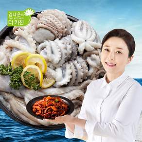 김나운더키친 손질 통낙지 5팩, 5개, 6미