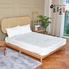 [24년형] 일월 사각꽃 탄소매트 카본매트 당일배송, 화이트 카본 싱글