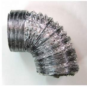 배기관 150파이 - 1m 알루미늄 자바라 연통 국산, 1개