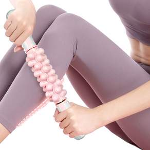 깔끔더하기 다리 마사지기 종아리 지압 롤러, 고급-스톤그레이, 1개