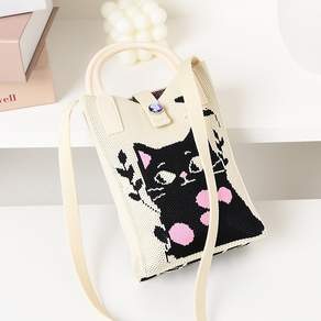 미니 니트손가방 니트크로스백 손목가방 14종, 1개, 5