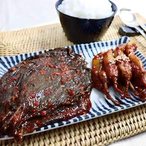 모든반찬 깻잎무침 +고추무침, 1kg, 2개