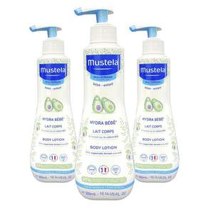 무스텔라 하이드라 키즈 바디로션, 300ml, 3개