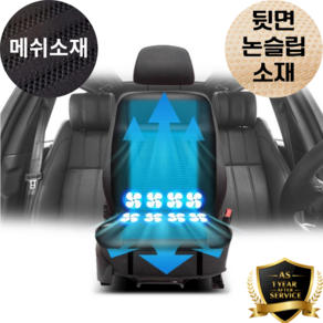 더쎈 차량용 여름 8팬 쿨링시트 12V, 01. 8팬 쿨링시트 12V, 1개