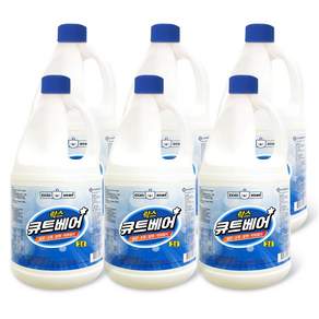 엑소 큐트베어 락스 12kg (2L x 6개)/살균/표백/소독/세제, 2L, 6개, 상세 설명 참조