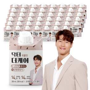 닥터더케어 곡물맛 균형영양식, 48개, 200ml