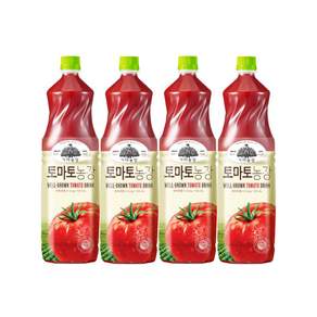 웅진 가야농장 토마토 주스, 1.5L, 5개