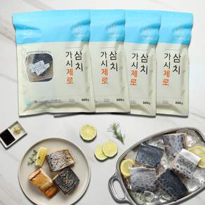 피터씨마켓 가시제로 국산 순살삼치 4개세트 아이반찬 가시없는 저염 순살생선, 4개