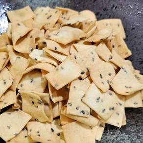 [HACCP 100% 국산 콩 밀] 오븐에 구워 바삭한 수제 두부과자 스낵, 3개, 50g