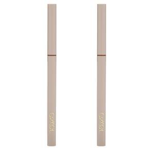 엑셀 excel 뉘앙스 풀 크리미 펜슬 아이라이너 0.1g, 2개, NP05 캐러멜
