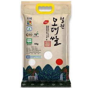 [산지직송] 24년산 햅쌀 해발250m철원평야 철원오대쌀 [오대미% 상등급], 4kg, 1개