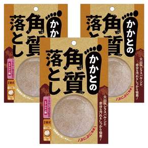 Infinity 발 뒤꿈치 각질 제거 80g, 3개, 1개입