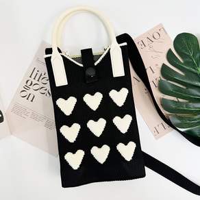 미니 니트손가방 니트크로스백 손목가방 14종, 1개, 10