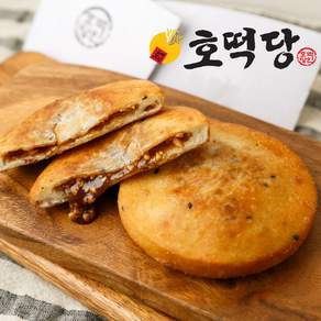[호떡당] 줄서서먹는 호떡! 꿀호떡! 영양간식 아이간식 식사대용 겨울간식, 350g, 3개