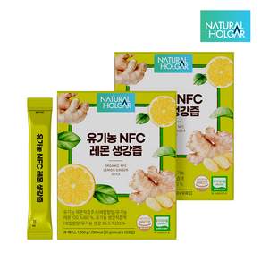 네츄럴올가 유기농 NFC 레몬생강즙 대용량, 20g, 100개