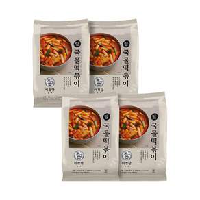 미정당 밀국물떡볶이, 4개, 580g