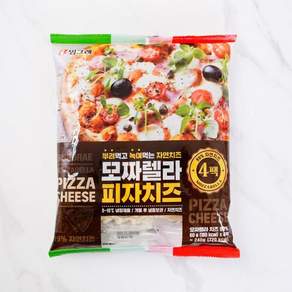 빙그레 모짜렐라 피자치즈 240g (60g x 4팩) 5개 냉장 무배