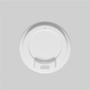 [소분] 단열종이컵 4온즈용 뚜껑 50개, 백색