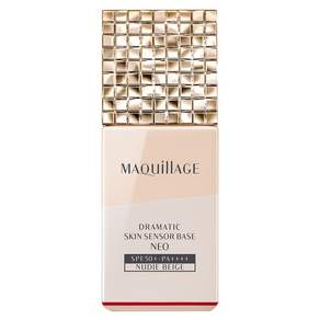 앳코스메 1위 마끼아쥬 드라마틱 스킨 센서 베이스 네오 25ml SPF50+ PA++++, 1개, 누디 베이지