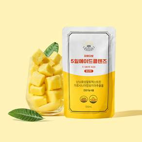 자유다방 5일에이드클렌즈 망고맛, 100ml, 5개