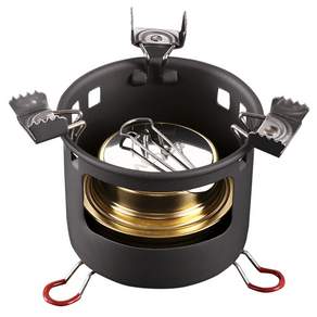 알록스 아웃도어 알코올 스토브 세트 CS-B13, 1개, Grey