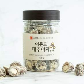 [본사공식몰]유기샘 아몬드 대추야자 콩고물 140g, 1개