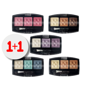 1+1 5종 샤이닝 아이섀도우 파레트, 1개, 4.shining오렌지+5.shining브라운