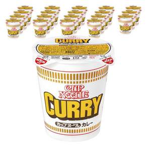 닛신 컵누들 카레 라면 87g, 20개