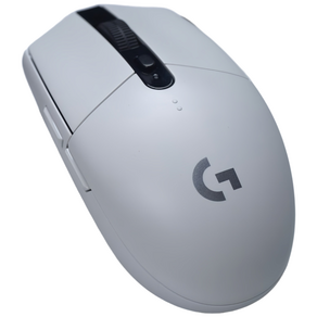 로지텍 무선마우스, White, G304