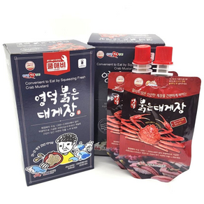 대호수산(주) 영덕붉은대게장(신선), 100g, 2개