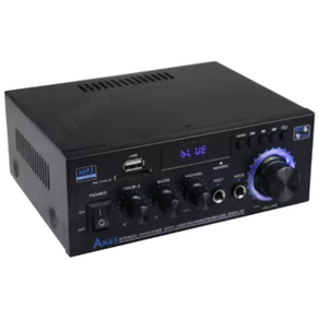 퀵픽스 사운드 앰프 가정용 자동차 노래방 FM USB AMP 원격 제어용 블루투스 디지털 앰프 HiFi 스테레오 사운드 AK55 AK45 AK35 2 채널